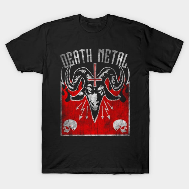 Death Metal T-Shirt by drewbacca